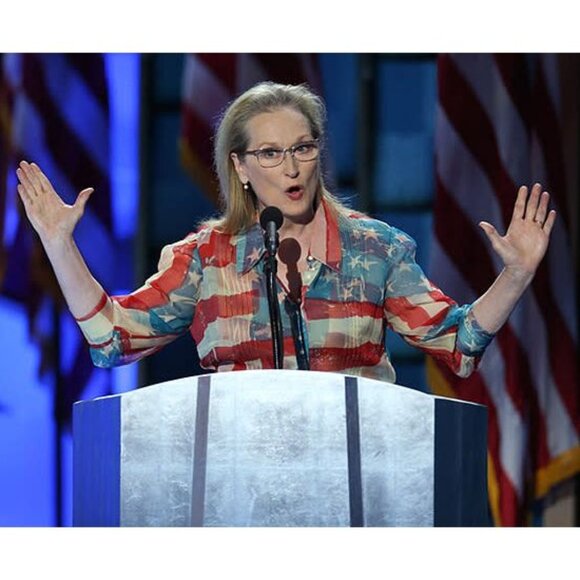 ASO CELEBS Iconic Flag Dress Silk Includes Belt RARE - Picture 3 of 10